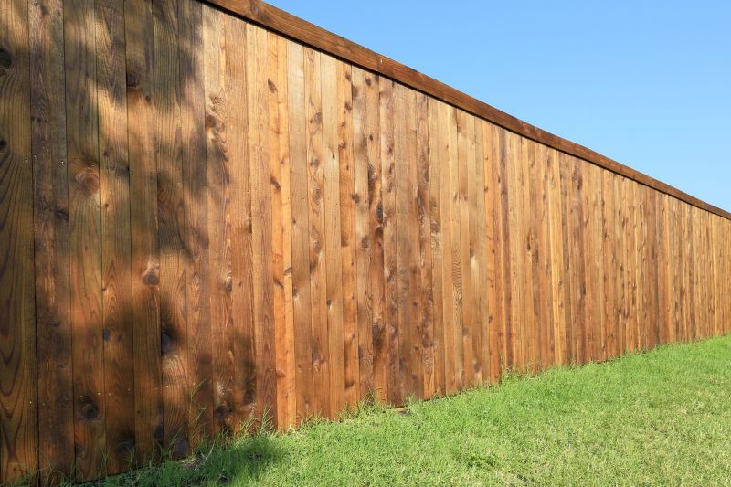 Completed Fence Installation